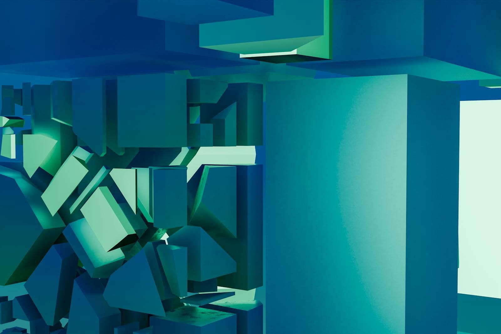 Futuristic grid background